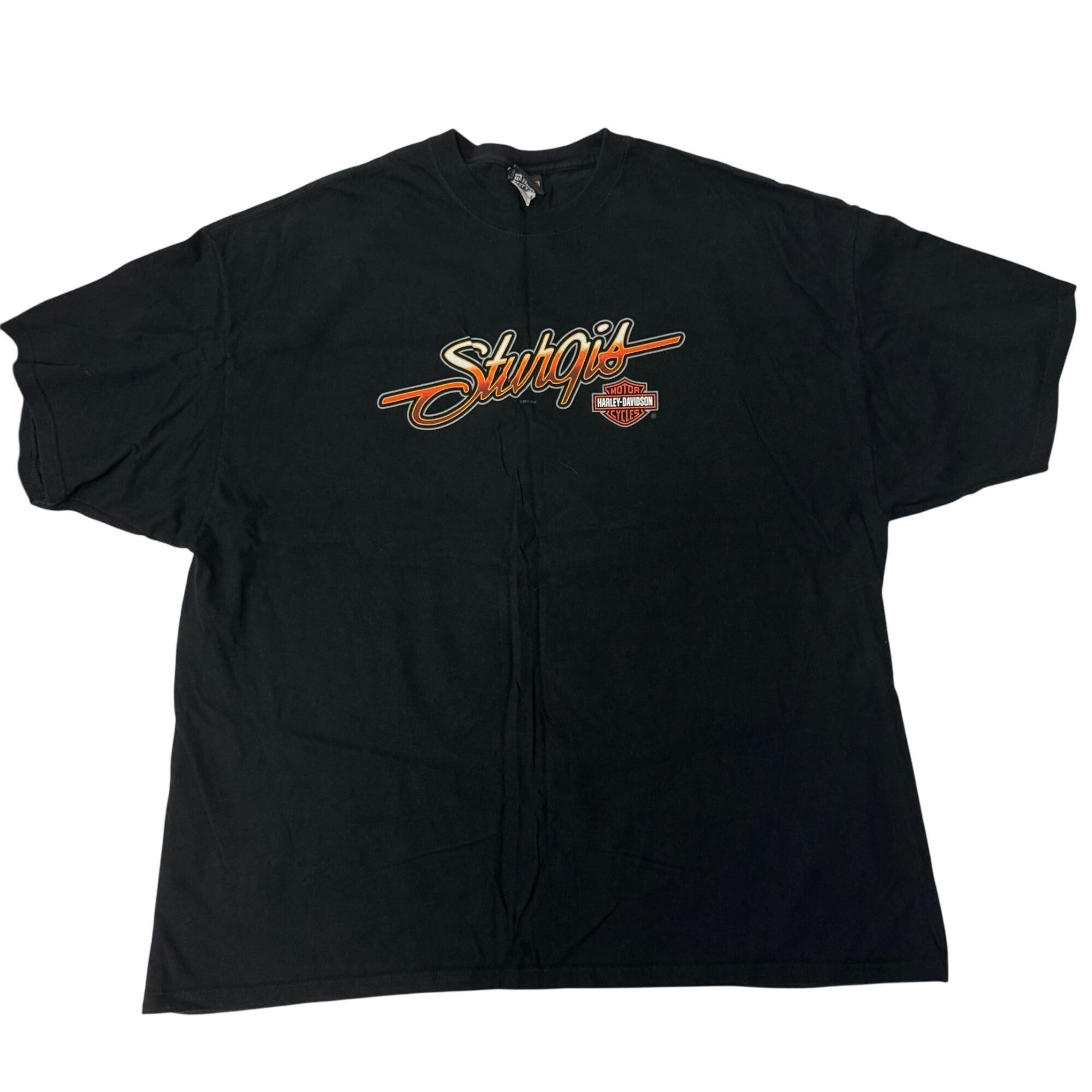 Harley Davidson STURGIS SCENIC WILDLIFE Waterfall Mountains Biker Shirt 3X Size US XXL / EU 58 / 5 - 3 Thumbnail