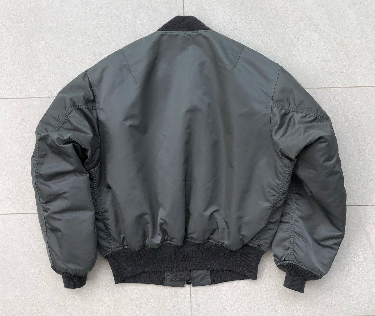 Vintage Vintage Lucky Strike Racing Ma-1 Bomber Jacket Size US M / EU 48-50 / 2 - 12 Thumbnail