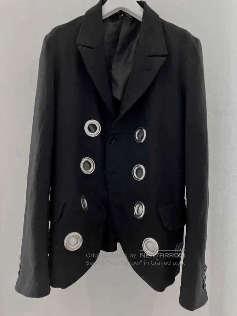 Comme des Garcons Comme Des Garcons Black Retro Ring Jacket Size S / US 4 / IT 40 - 1 Thumbnail