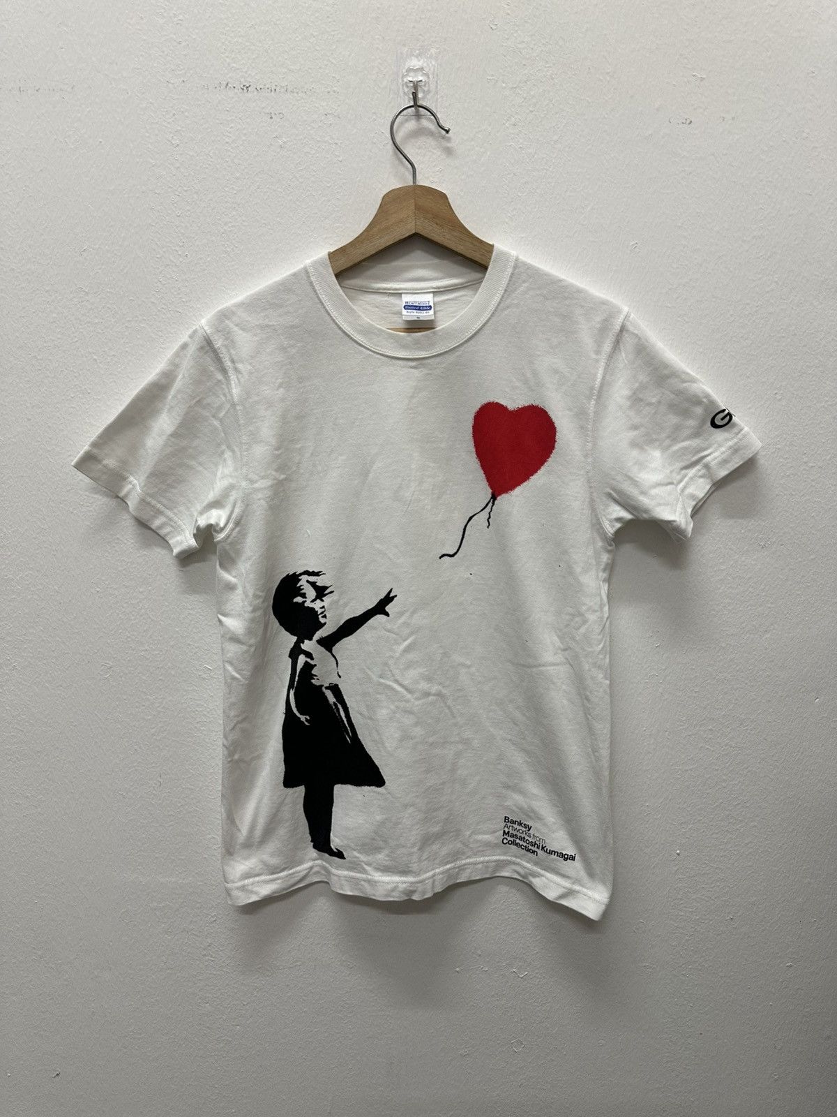Other Girl with Balloon" Artwork By Anonymous Street Artist Banksy Size US S / EU 44-46 / 1 - 2 Thumbnail