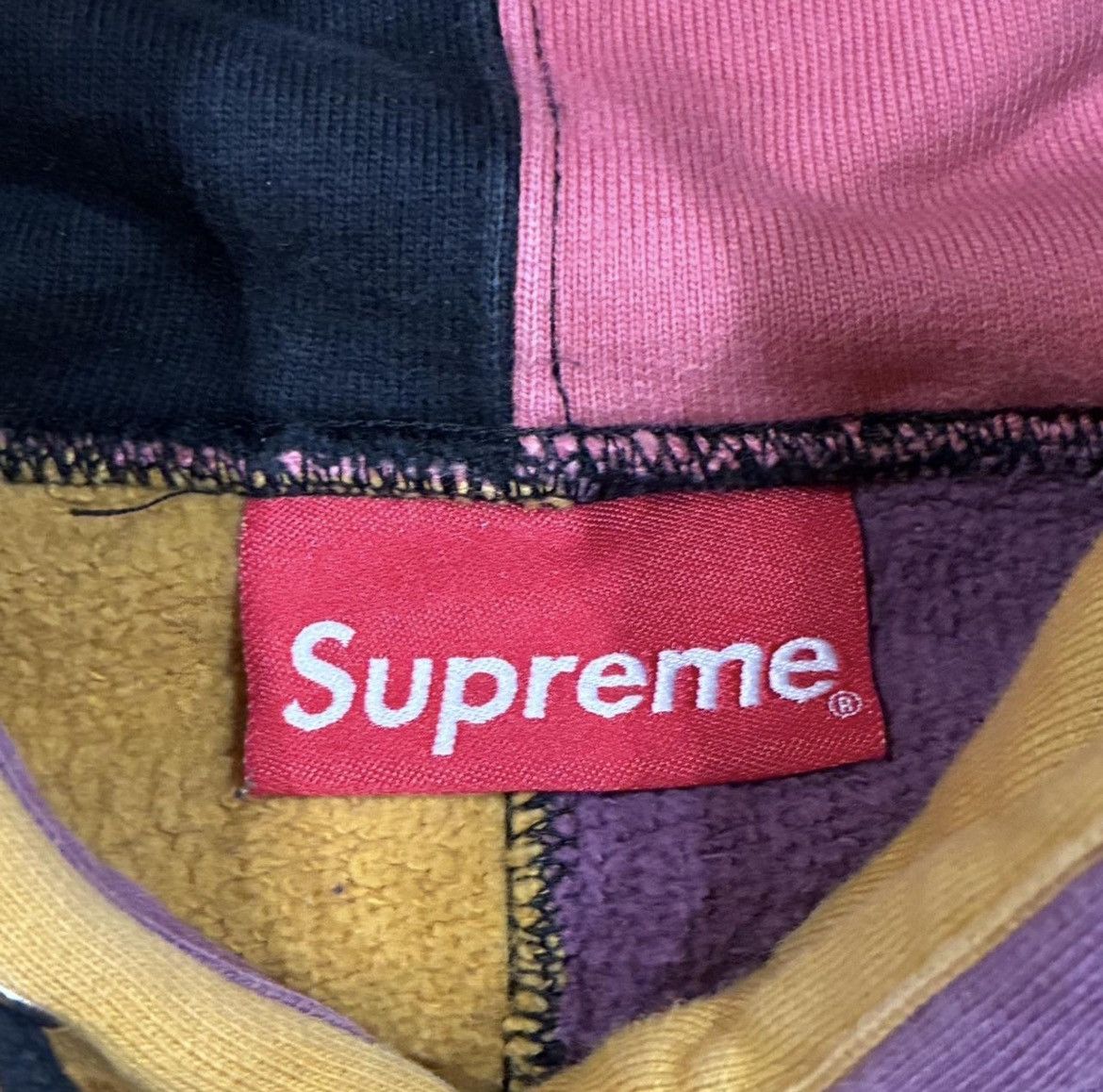 Supreme Supreme Patchwork Hoodie SS2017 Size US M / EU 48-50 / 2 - 4 Thumbnail