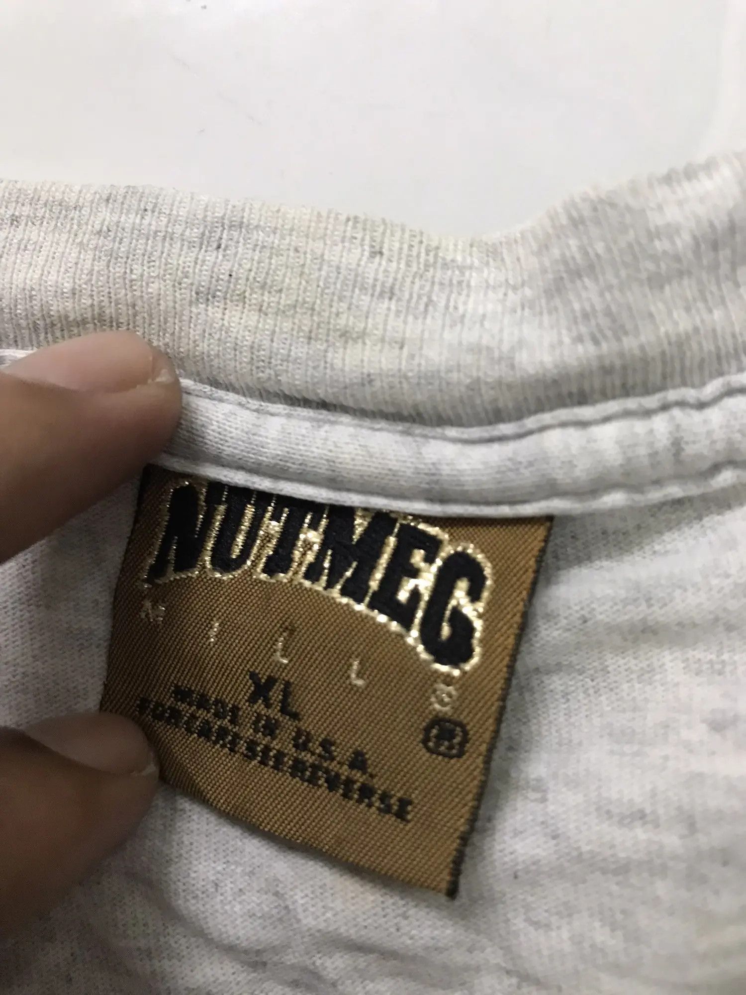 Vintage 1995 Nutmeg Dodgers Tee Size US XL / EU 56 / 4 - 12 Thumbnail