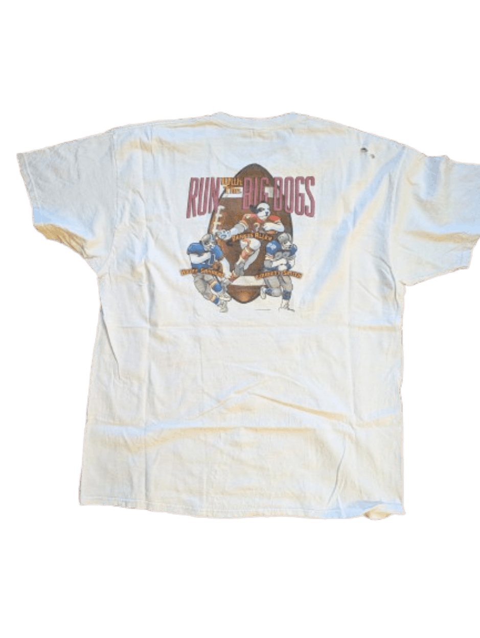 NFL Vintage 1993 NFL “Run With The Big Dogs” T-Shirt Size US XL / EU 56 / 4 - 3 Thumbnail