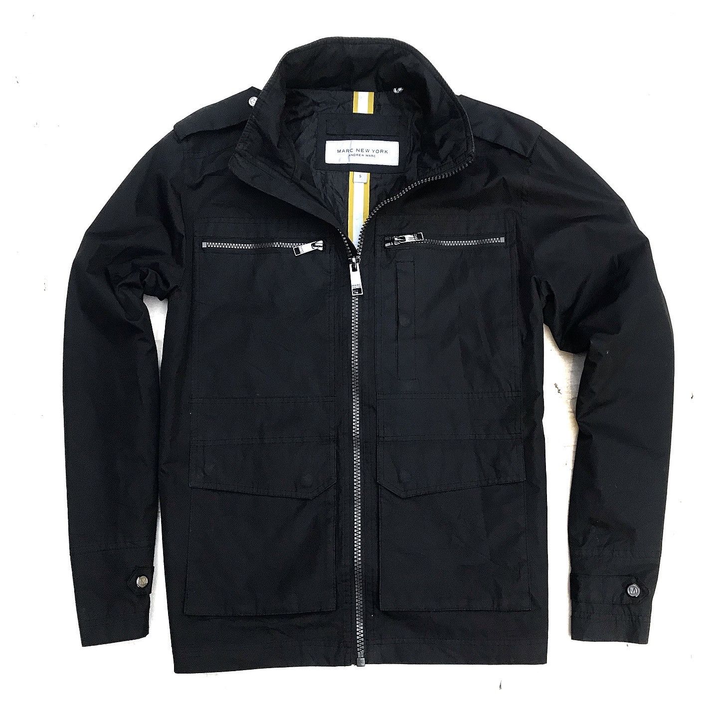Andrew Marc Marc New York Andrew Marc Black Parka M65 Four pocket Size US M / EU 48-50 / 2 - 1 Thumbnail