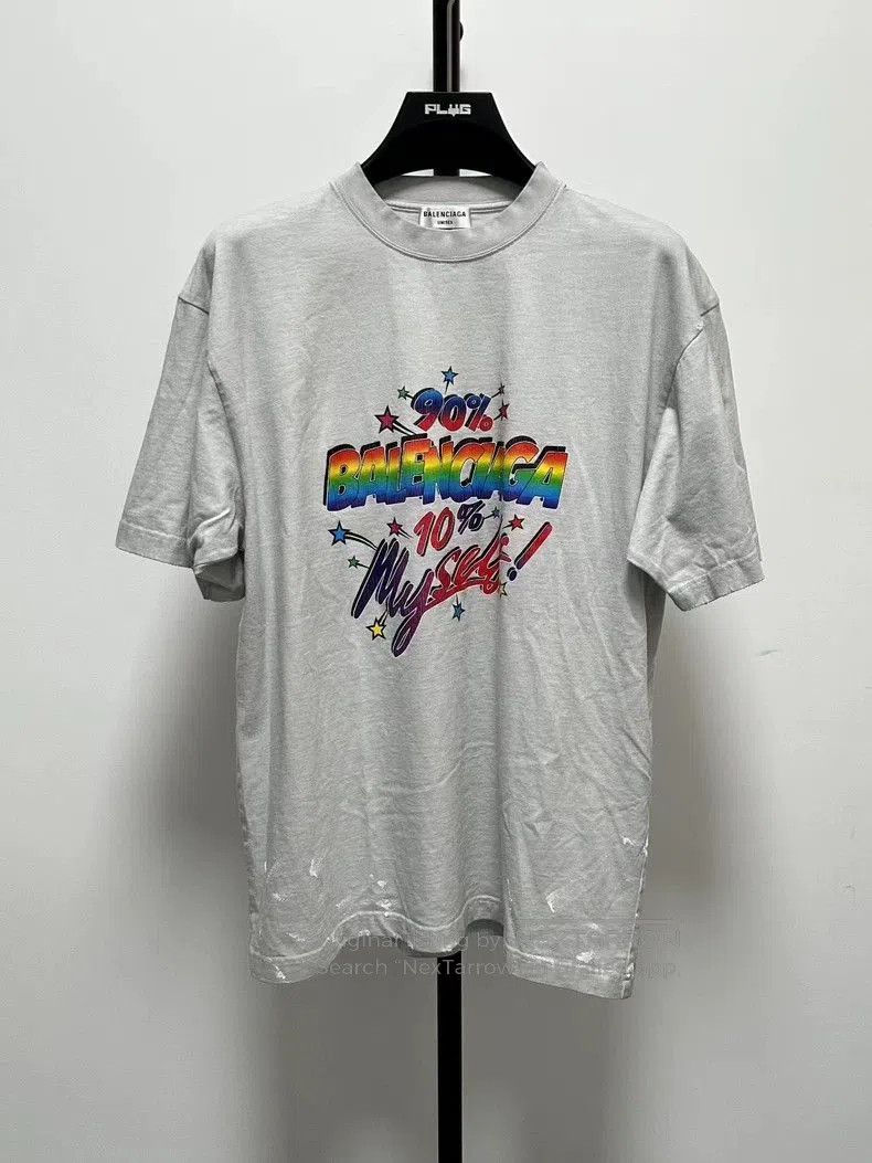 Balenciaga Balenciaga Distressed Graffiti Letter Tee. Size US XS / EU 42 / 0 - 1 Thumbnail