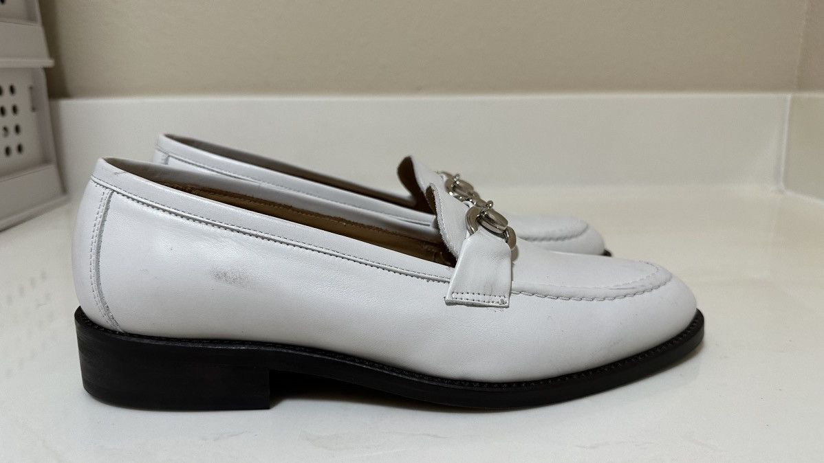 Other men’s white leather horsebit loafer Size US 6 / EU 39 - 6 Thumbnail