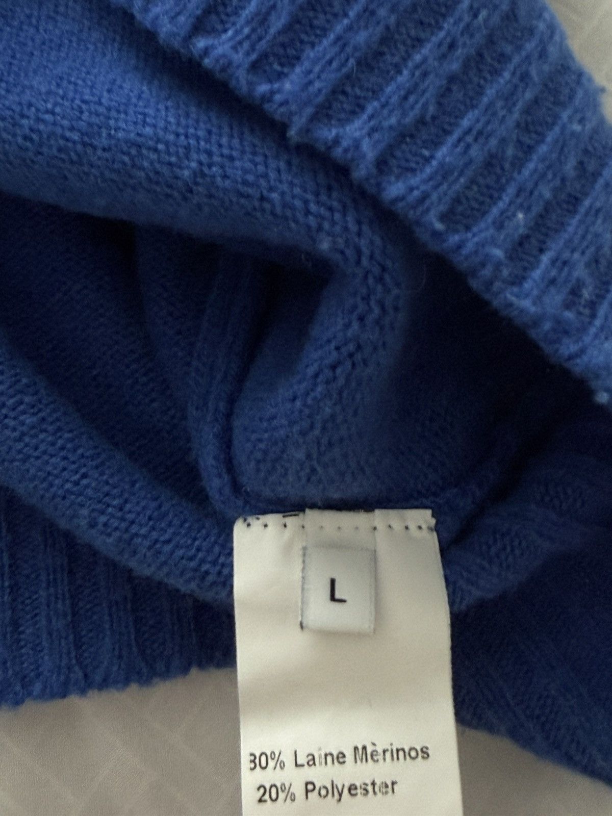 Harmony Paris Harmony Paris Emily Oberg Blue Sweater Size US L / EU 52-54 / 3 - 3 Thumbnail