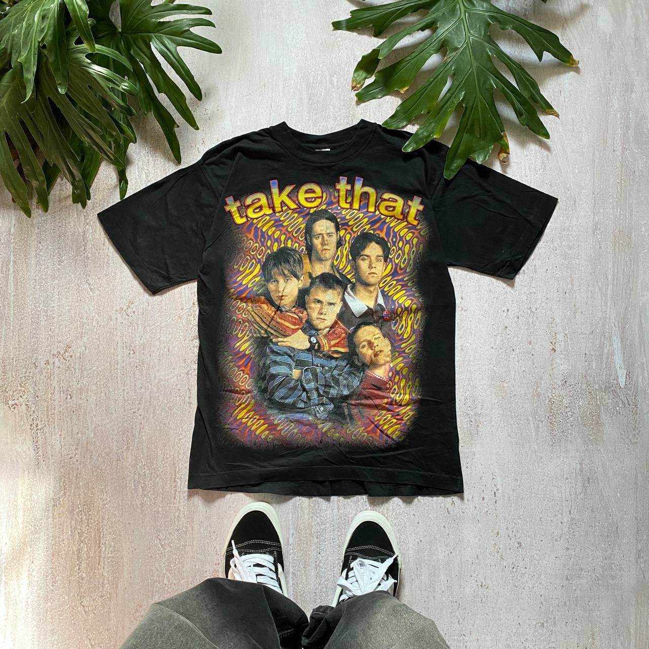 Band Tees VINTAGE 90S TAKE THAT AMAZING BOYSBAND RAP T SHIRT 61 Size US L / EU 52-54 / 3 - 1 Thumbnail