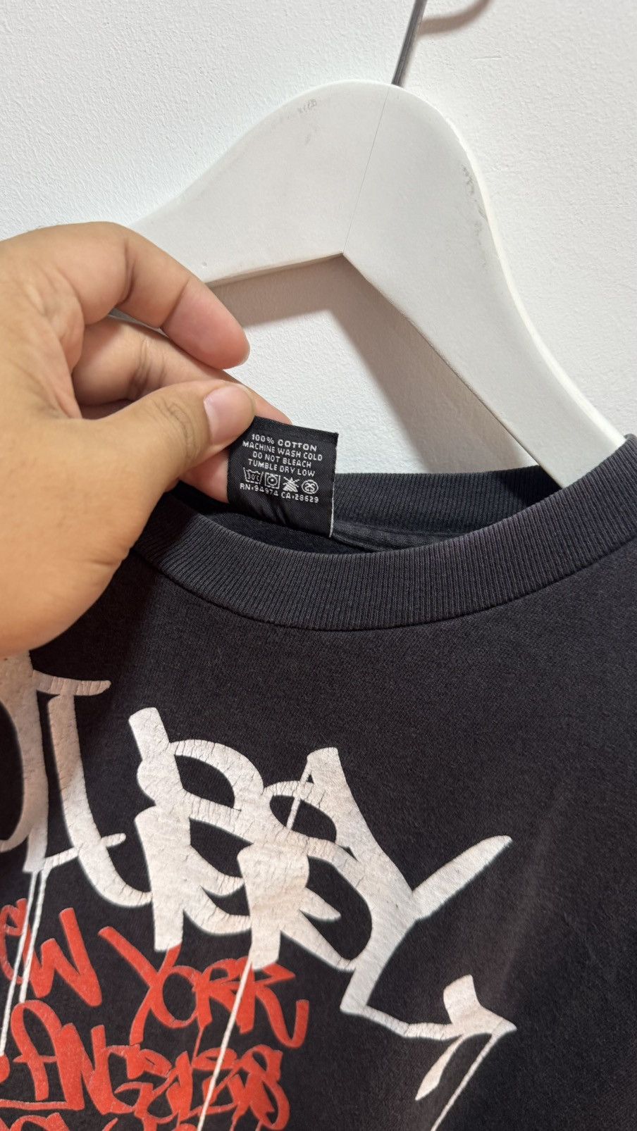 Stussy Vintage Stussy Grey PVC Tour Size US XL / EU 56 / 4 - 6 Thumbnail