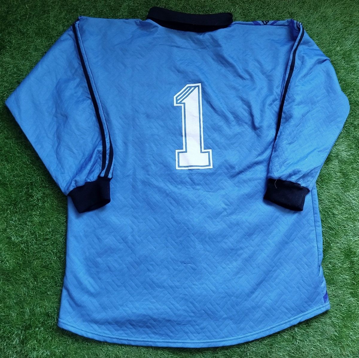 Adidas Adidas 1995/1997 vintage football goalkeeper Kahn shirt Size US XL / EU 56 / 4 - 2 Thumbnail