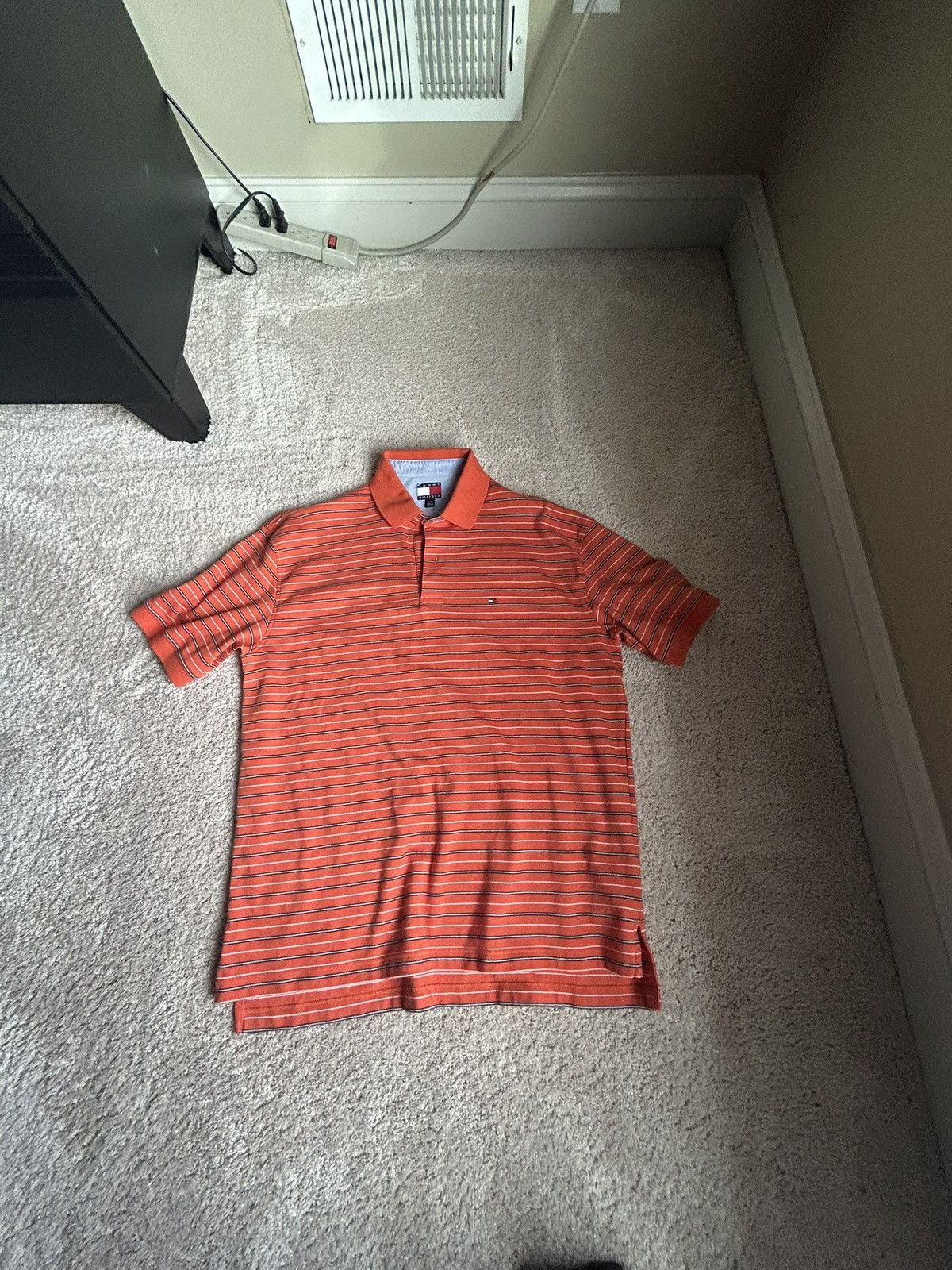 Tommy Hilfiger × Vintage Vintage Tommy Hilfiger Polo Size US L / EU 52-54 / 3 - 1 Thumbnail
