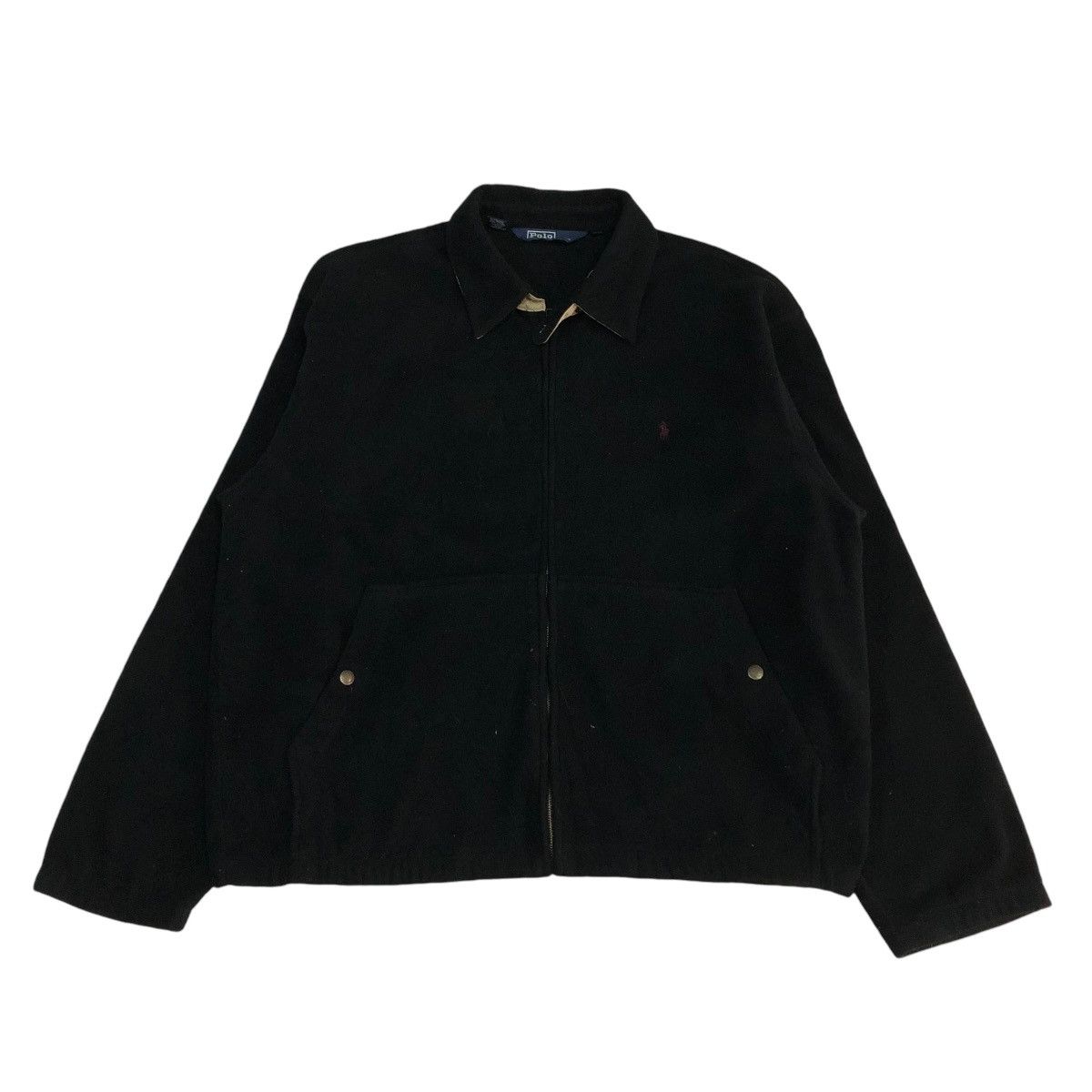 Polo Ralph Lauren VINTAGE CHORE WORKER BOMBER JACKET ZIPPER POLO RALPH LAUREN Size US L / EU 52-54 / 3 - 1 Thumbnail