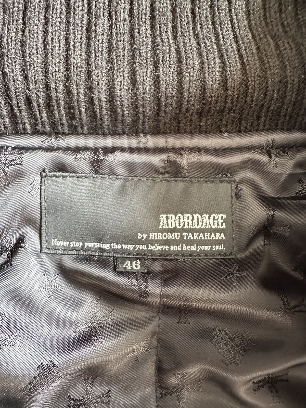 Roen 2013AW - ABORDAGE by Hiromu Takahara stadium leather jacket Size US M / EU 48-50 / 2 - 11 Thumbnail