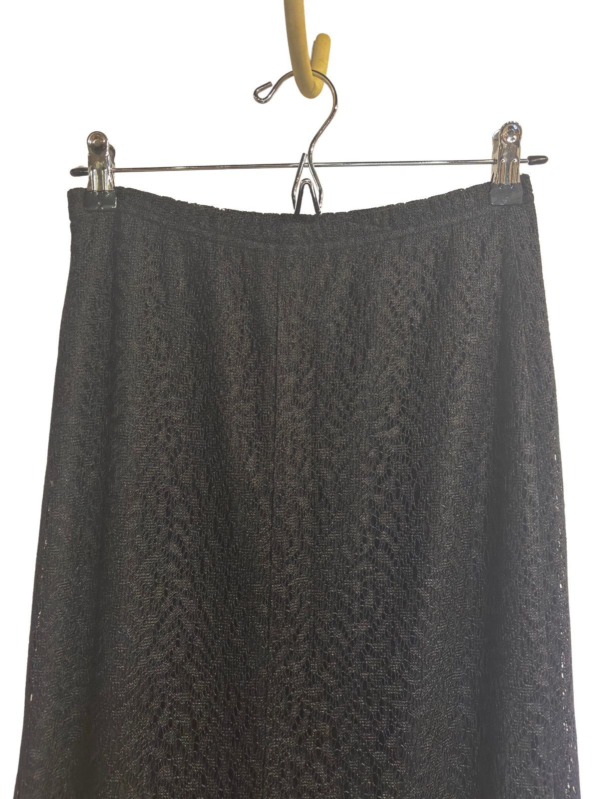 Other Black long lace Skirt.wk1654 Size 27" / US 4 / IT 40 - 2 Thumbnail