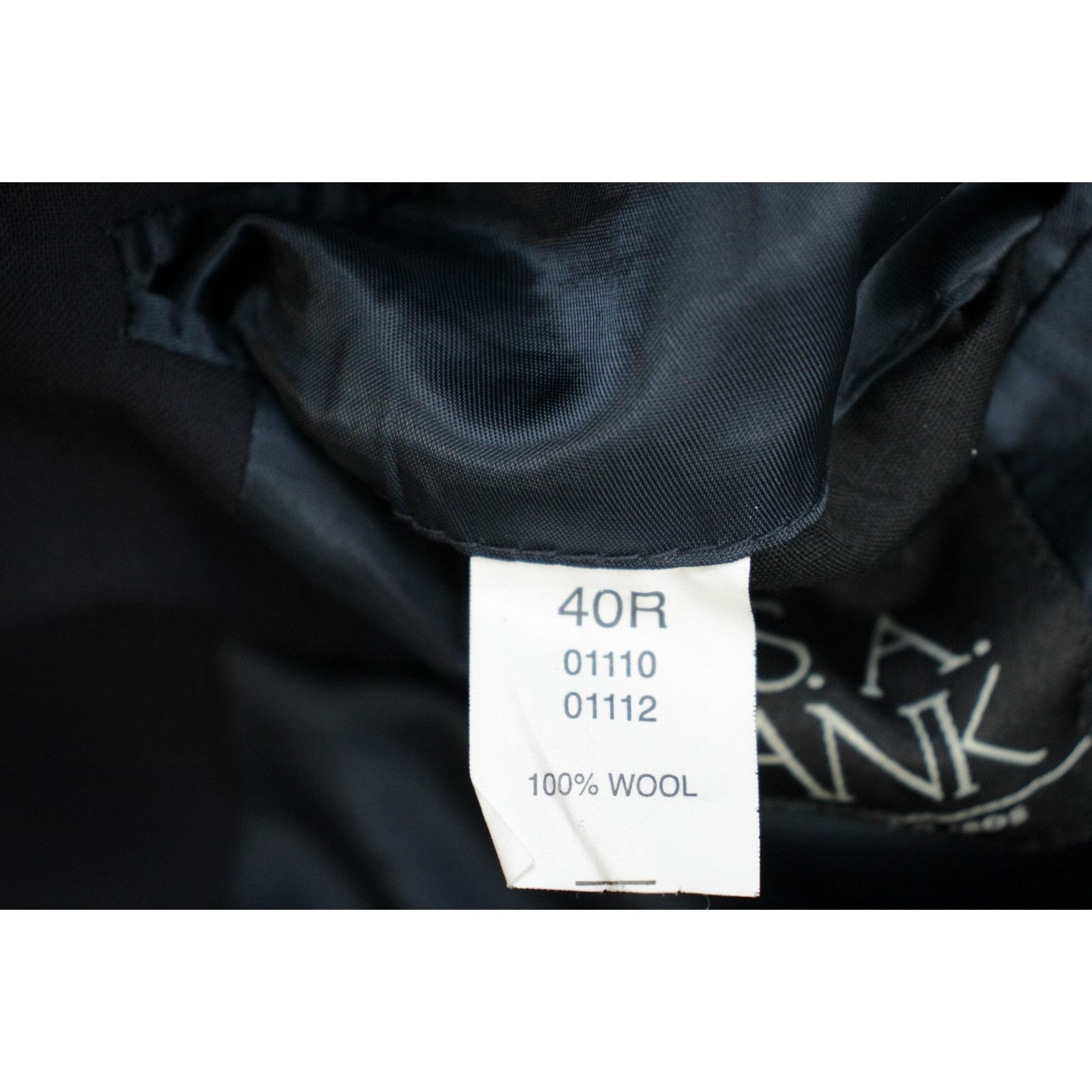 Jos. A. Bank Jos A Bank Blazer 40R Navy Blue 100% Wool Gold Buttons Size 40R - 7 Thumbnail