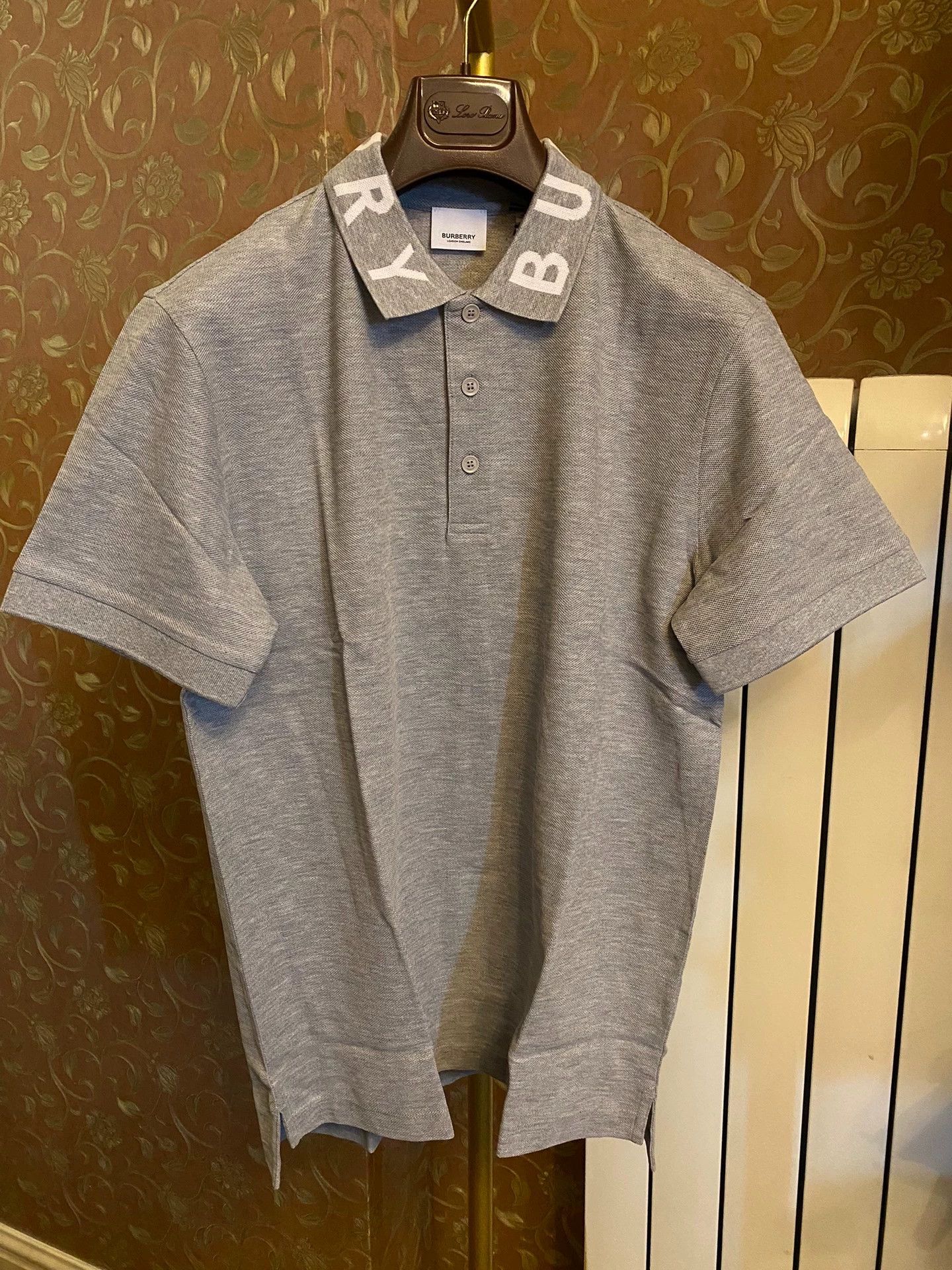 Burberry Burberry Men's Logo Polo Short Sleeve M Size US M / EU 48-50 / 2 - 1 Thumbnail