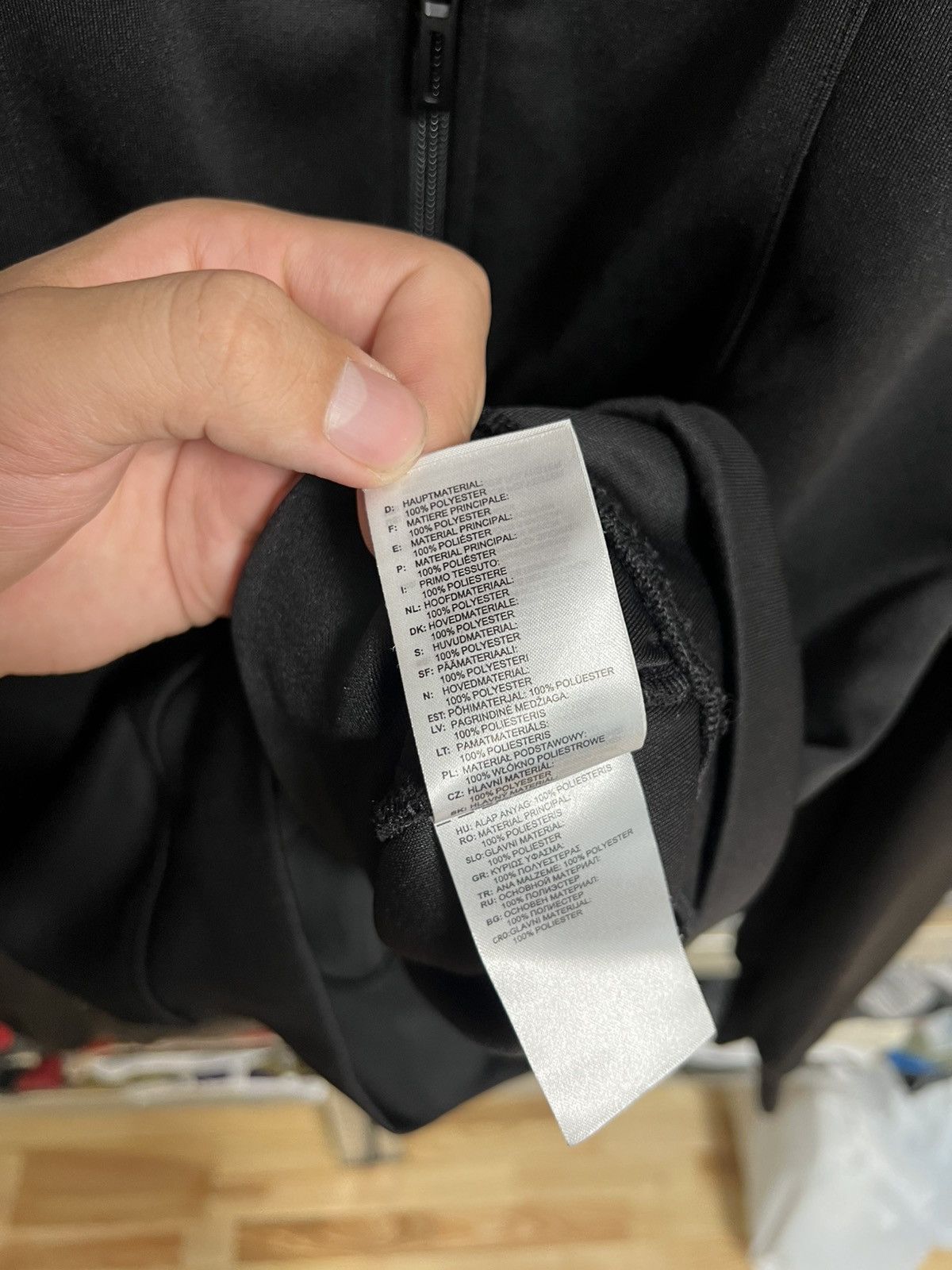 Adidas Adidas Y-3 Roland Garros Black Zip Up Track Jacket Size M Size US M / EU 48-50 / 2 - 9 Thumbnail