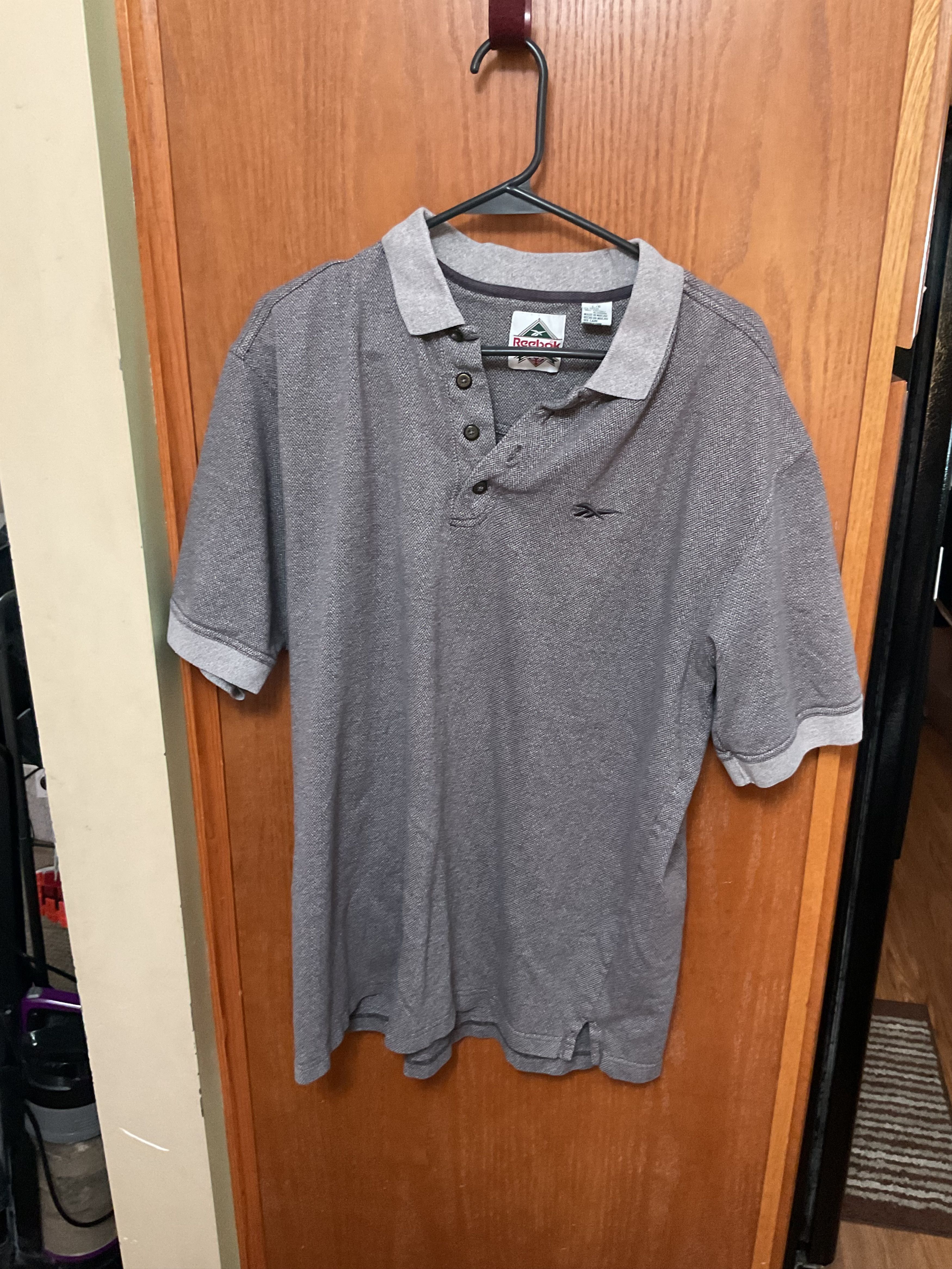 Reebok × Vintage Vintage Reebok Polo Size US L / EU 52-54 / 3 - 1 Thumbnail