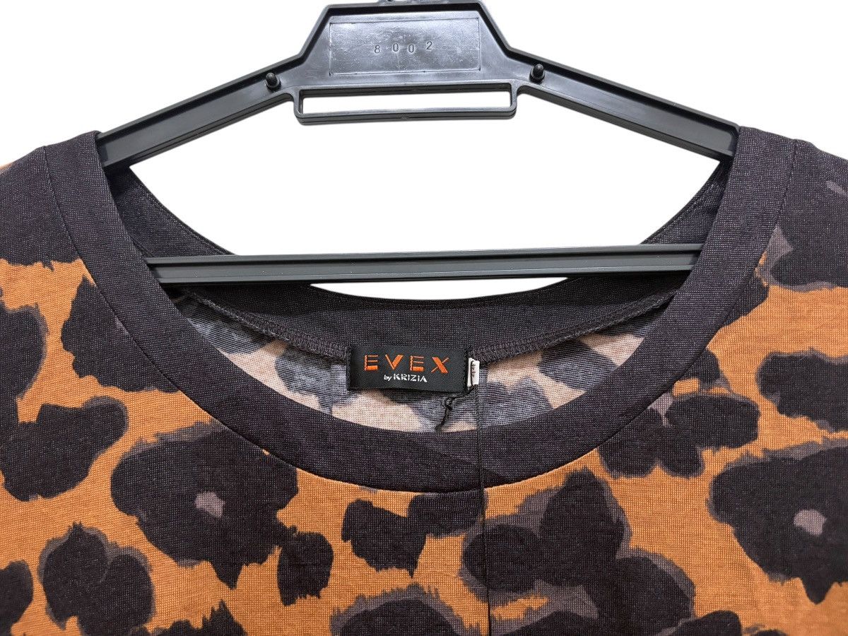Krizia WILD 🐆 EVEX BY KRIZIA TENCEL LEOPARD PRINTED FLOWLY TOP Size M / US 6-8 / IT 42-44 - 5 Thumbnail