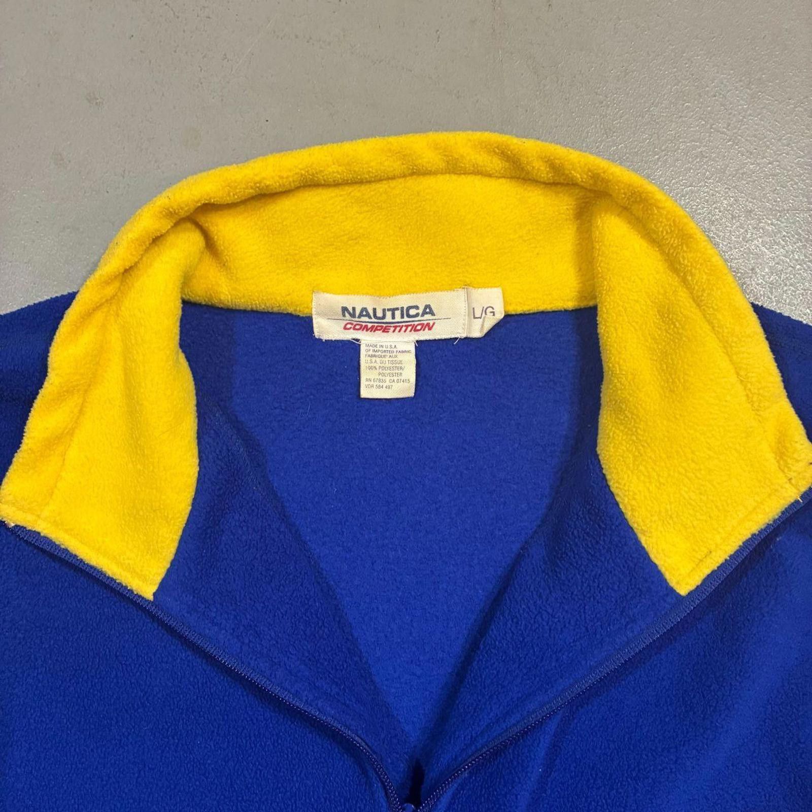 Nautica Vintage Nautica Competition Fleece Quarter-Zip Size US L / EU 52-54 / 3 - 3 Thumbnail