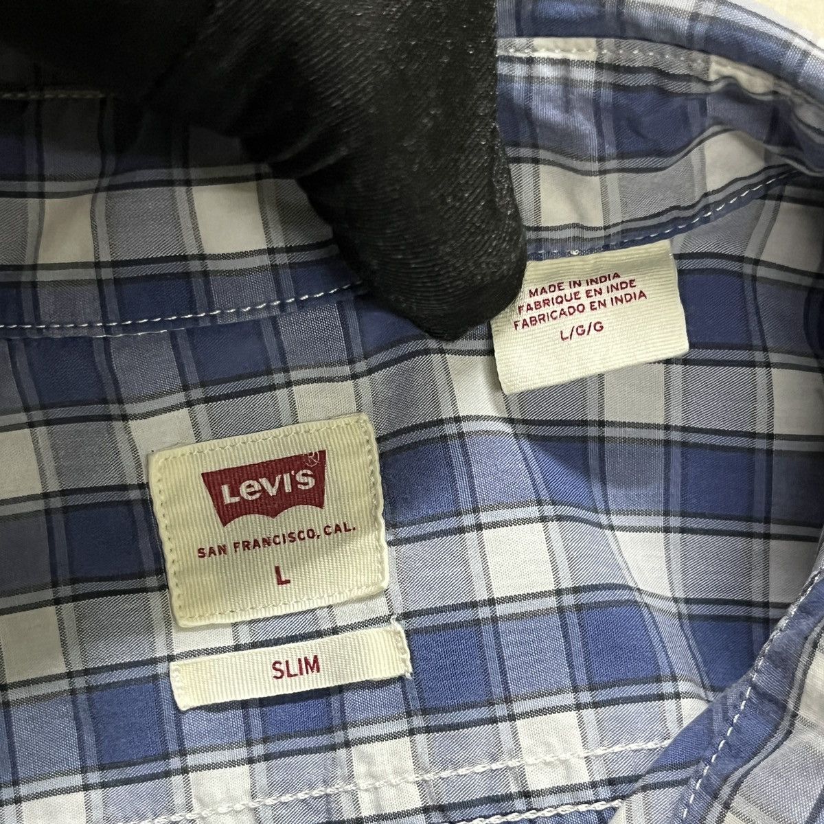 Levi's × Levi's Made & Crafted × Levi's Vintage Clothing Levis Checkered Button Up Shirt Size US M / EU 48-50 / 2 - 12 Thumbnail