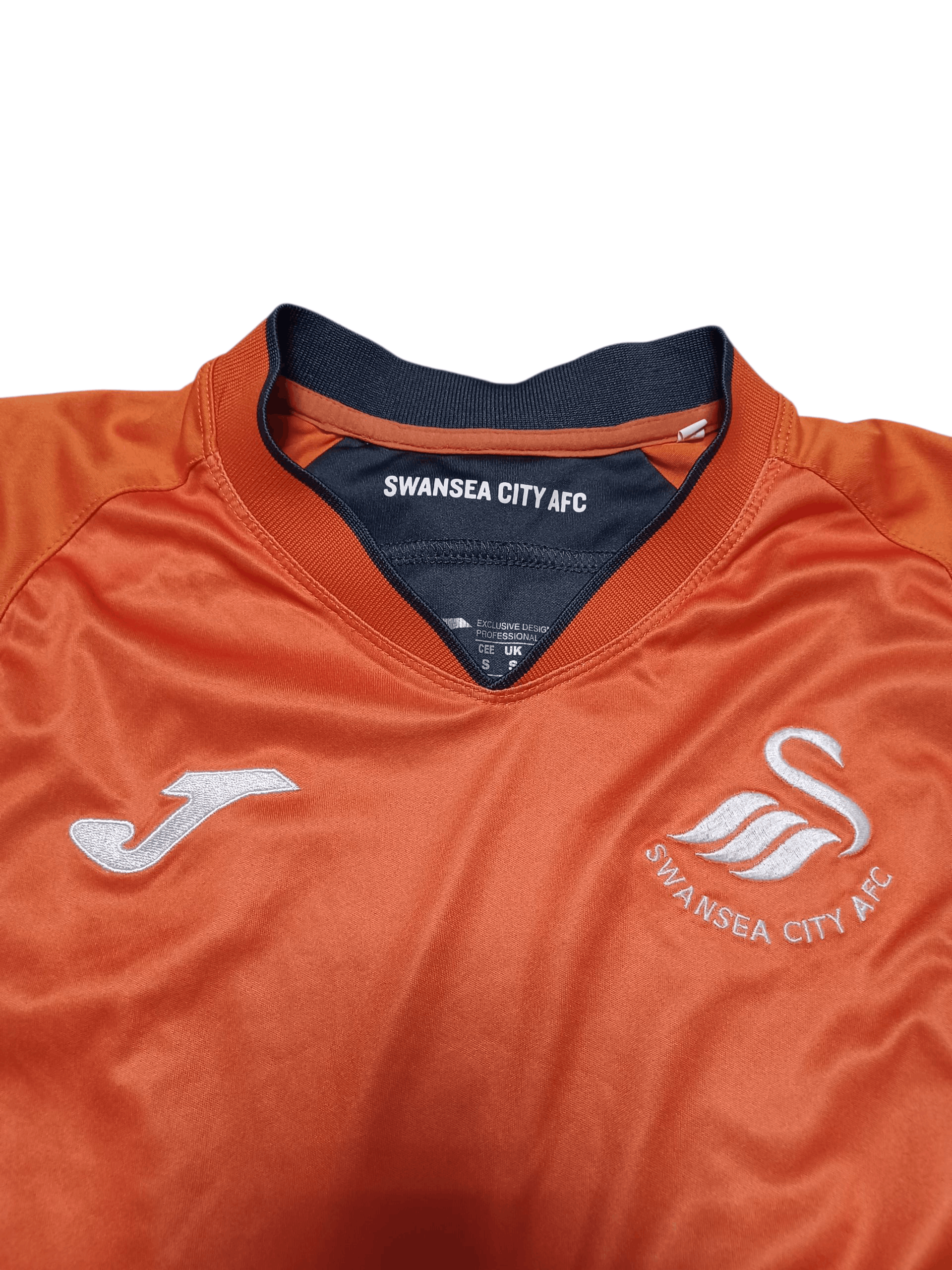 Joma SWANSEA CITY JOMA 2018/2019 VINTAGE SOCCER JERSEY BLOKECORE Size US S / EU 44-46 / 1 - 2 Thumbnail