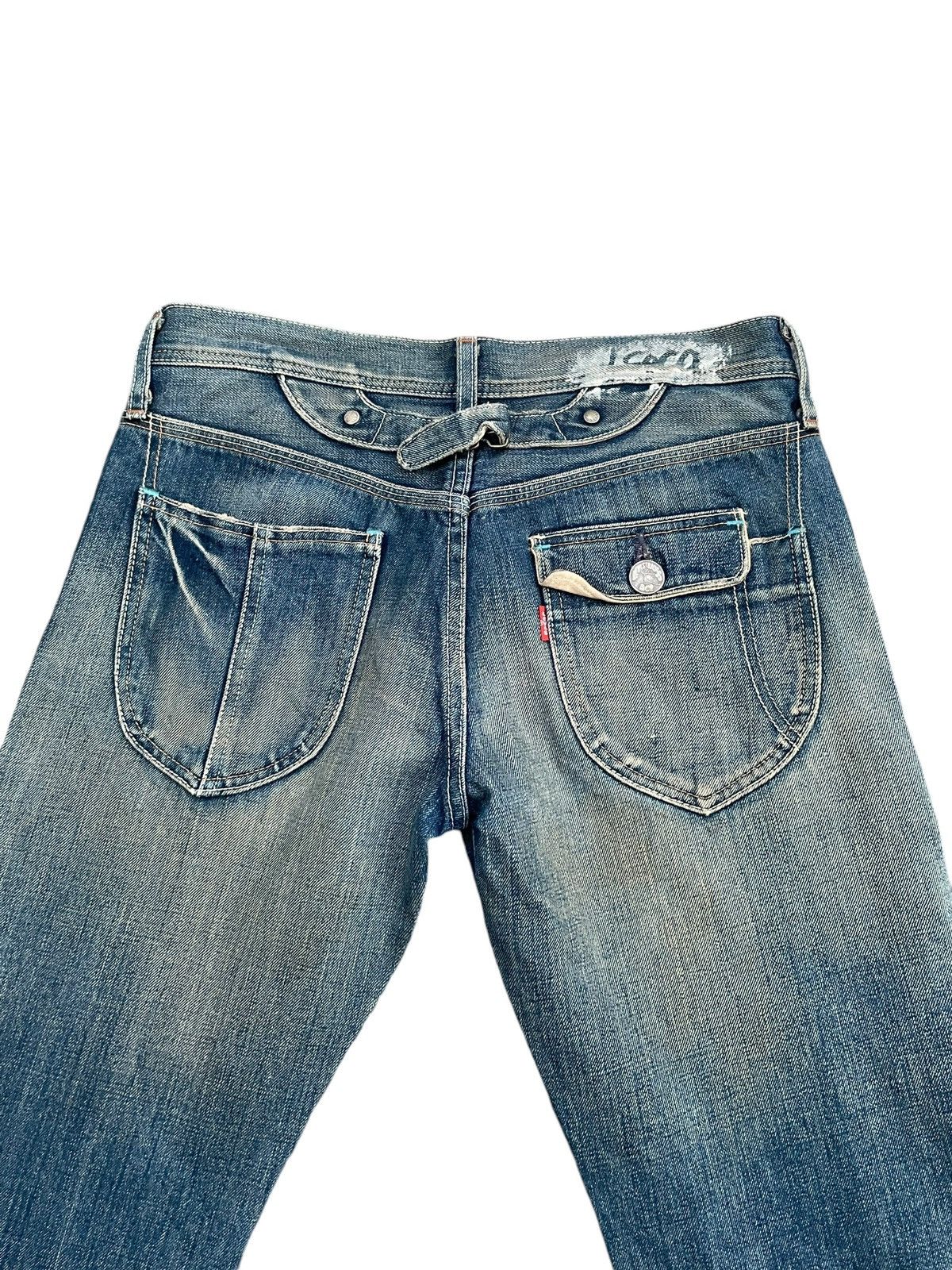 Levi's × Levi's Vintage Clothing × Vintage Vintage Flare Levis 807 Greenline Selvedge Denim Size 31" - 11 Thumbnail
