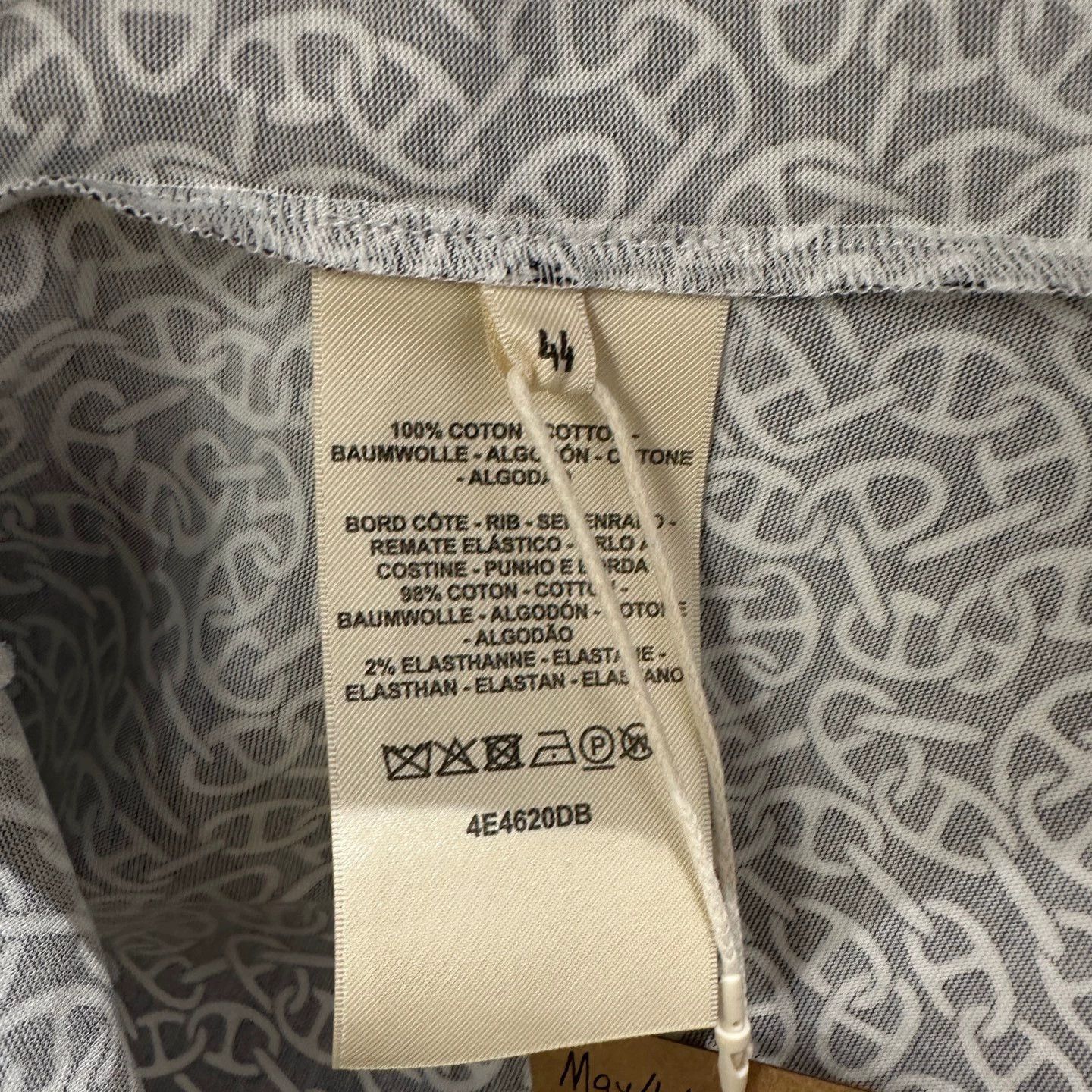 Hermes Hermes 24 allover print pig nose short tee size 44 Size L / US 10 / IT 46 - 4 Thumbnail