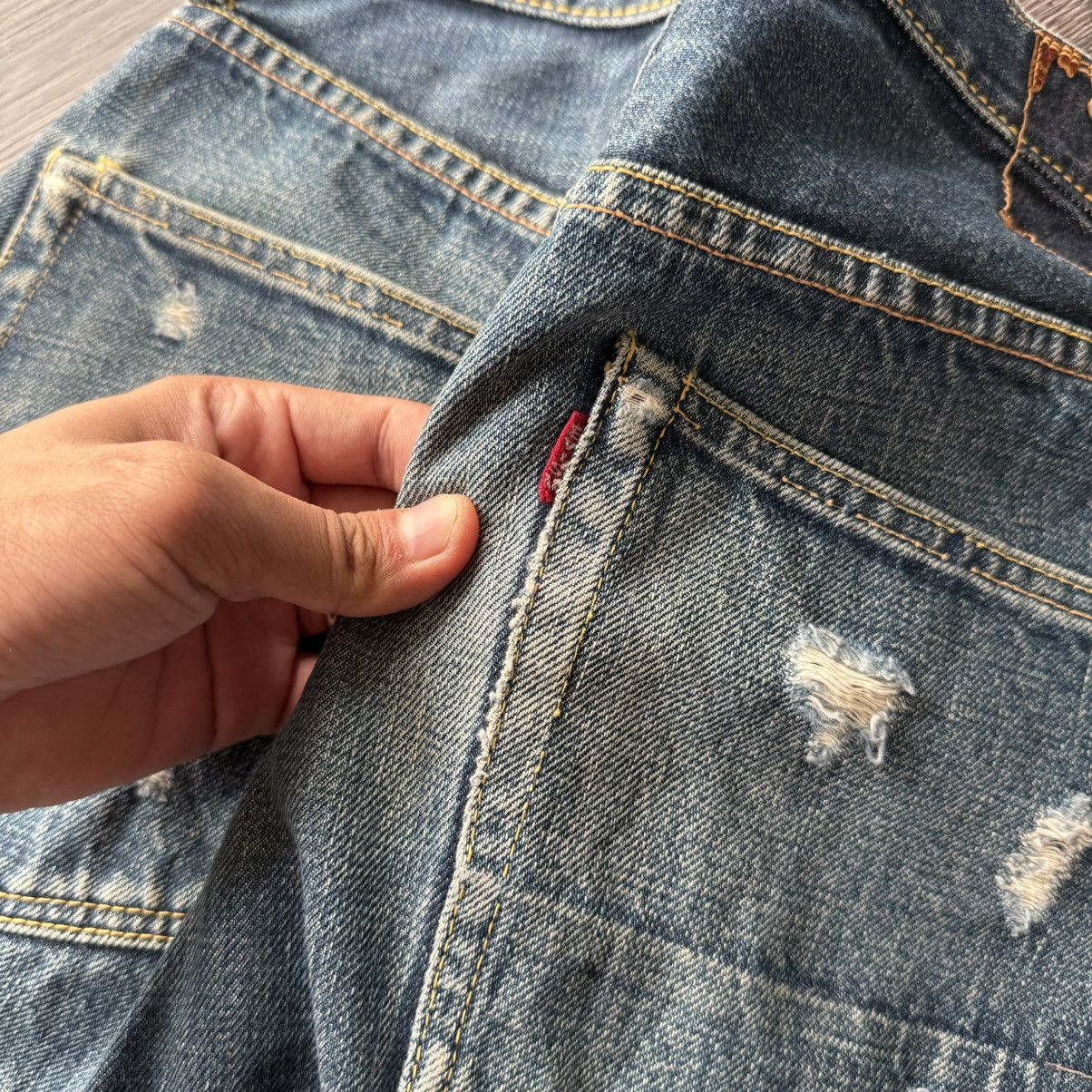 Evisu Vintage Evisu Selvedge Jeans💥 Size US 29 - 5 Thumbnail