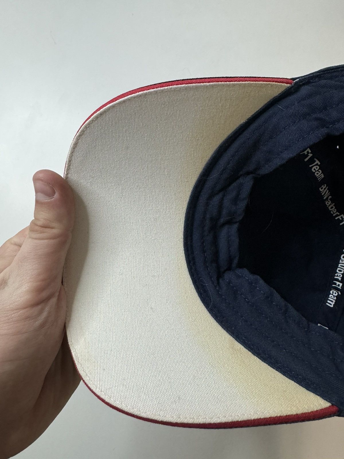 BMW Bmw Sauber F1 team vintage cap hat Size ONE SIZE - 8 Thumbnail