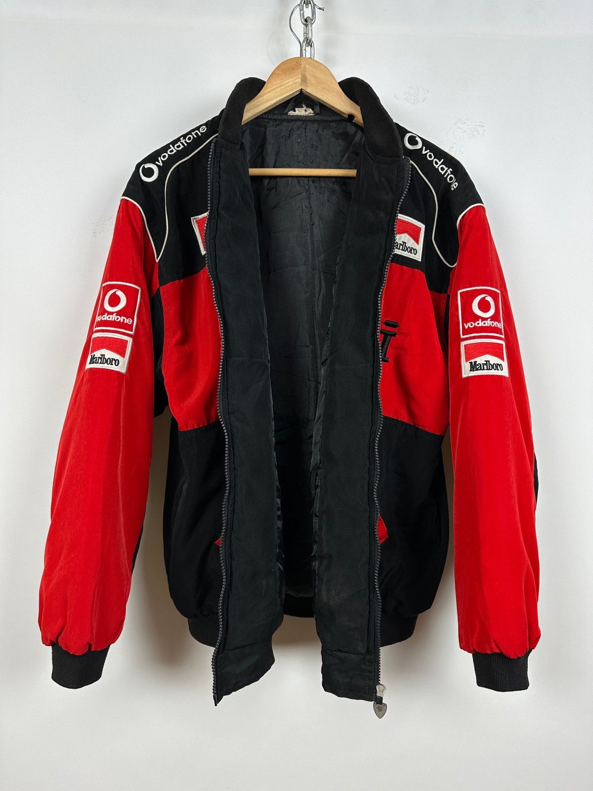Ferrari Vintage Ferrari Michael Schumacher F1 Marlboro Racing Jacket Size US XL / EU 56 / 4 - 9 Thumbnail