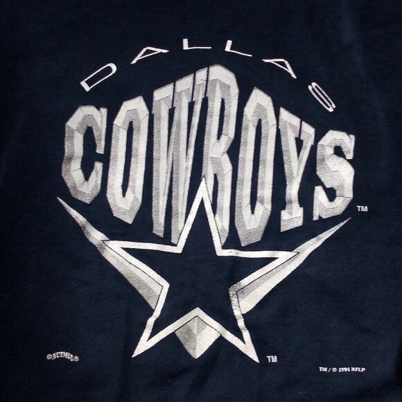 Nutmeg Vintage Nutmeg Mills Dallas Cowboys Crewneck Sweatshirt Size US XL / EU 56 / 4 - 1 Thumbnail