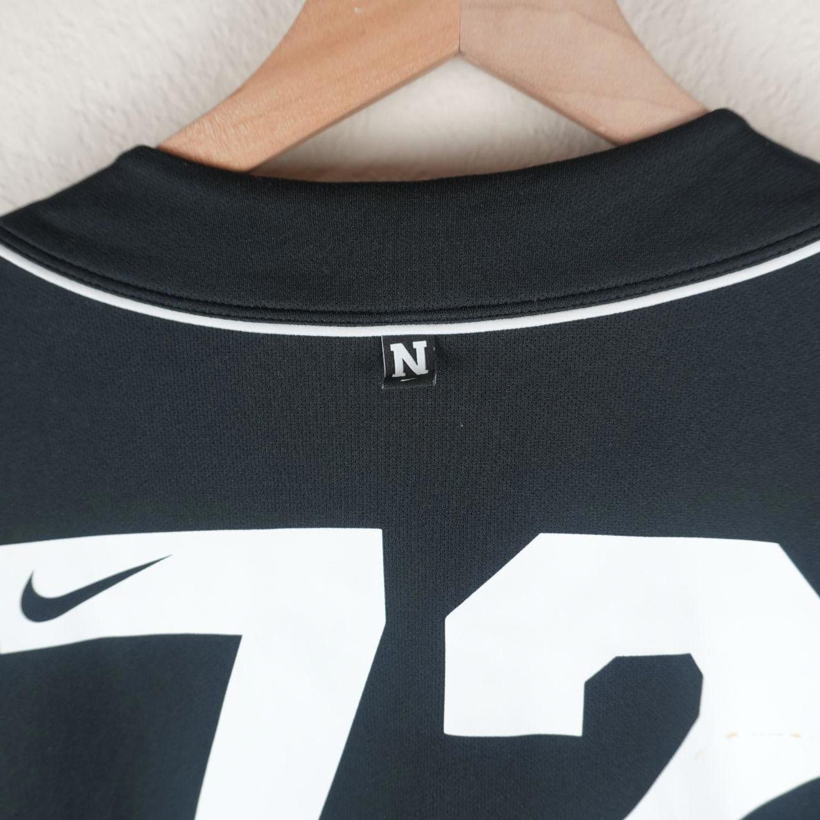 Nike Nike Shirt Kid's XL Black Dri Fit Baseball Size US XXS / EU 40 - 8 Thumbnail