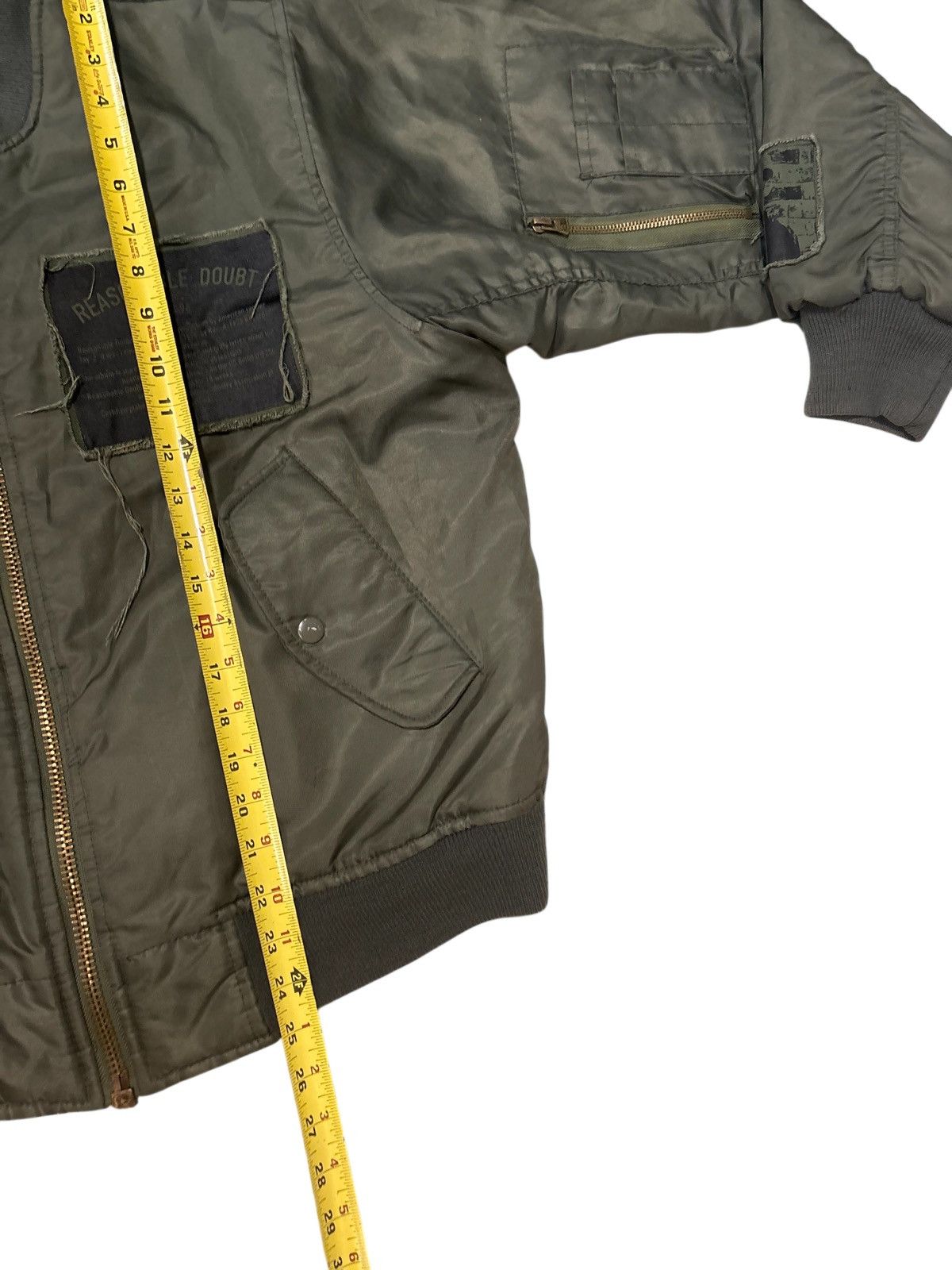 MadeWorn MadeWorn × Roc 96 Reasonable Doubt Military Bomber Jacket Size US S / EU 44-46 / 1 - 15 Thumbnail