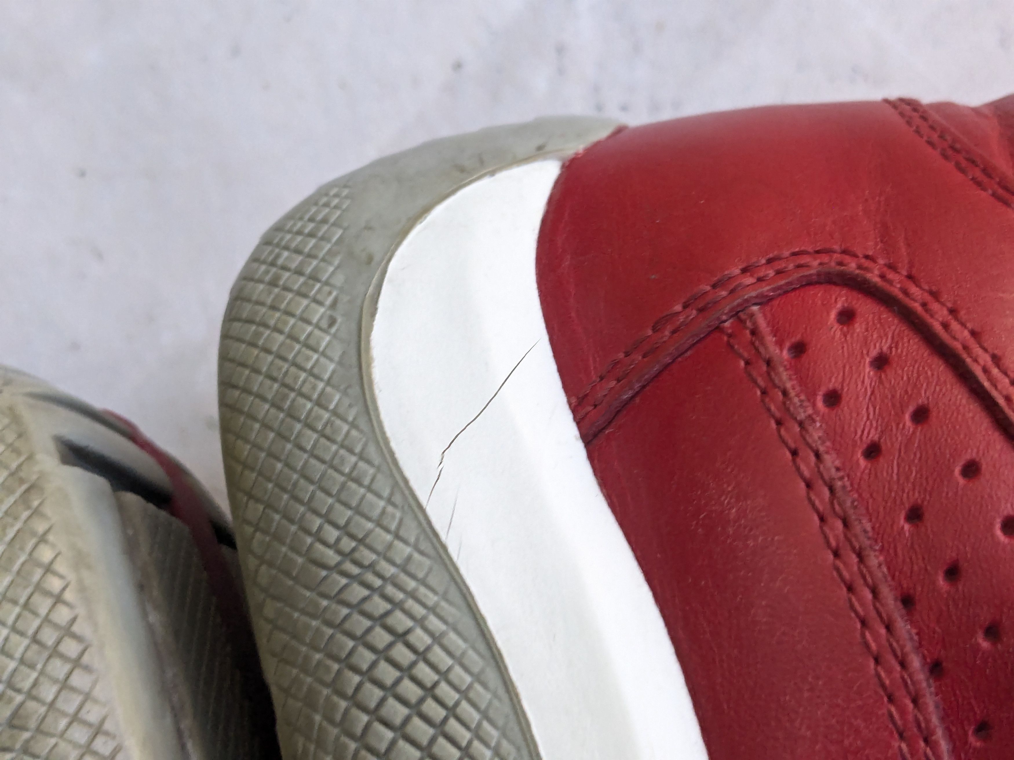 Prada Prada America's Cup Sneakers Red 9 Leather FLAW Size US 9 / EU 42 - 7 Thumbnail