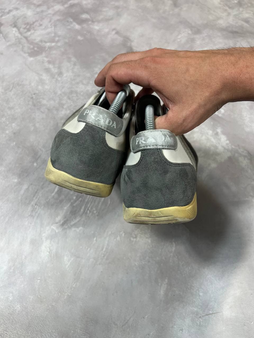 Prada Prada Leather Sneakers Size US 7.5 / EU 40-41 - 5 Thumbnail