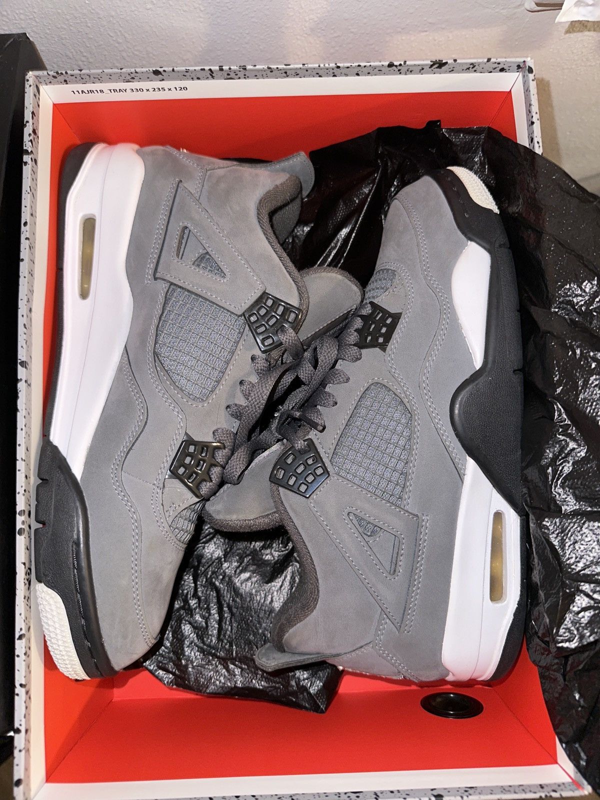 Jordan Brand × Nike Jordan 4 cool greys Size US 8.5 / EU 41-42 - 2 Thumbnail