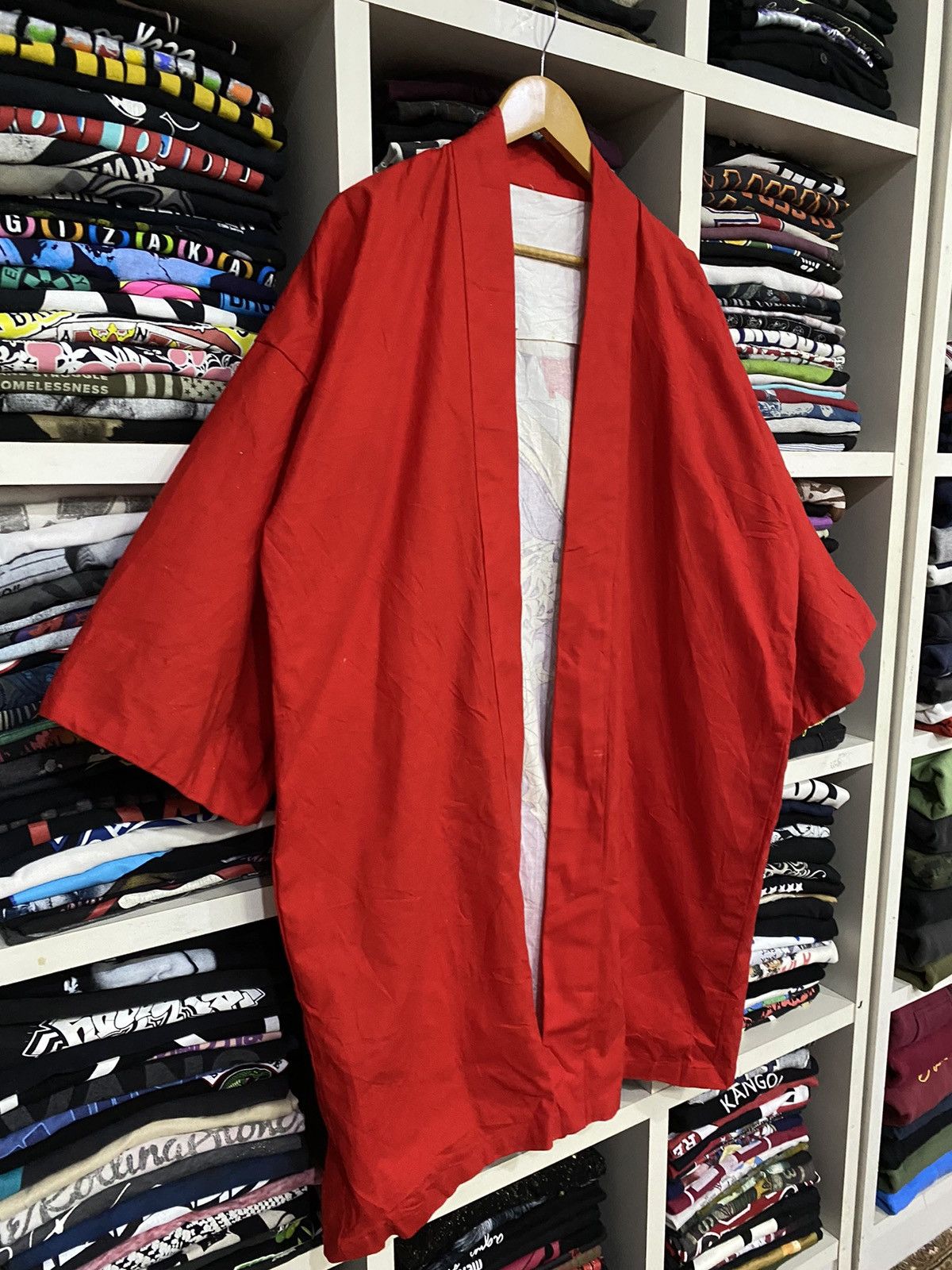 Vintage Vintage Japanesse Kimono Jacket Size US XXL / EU 58 / 5 - 5 Thumbnail