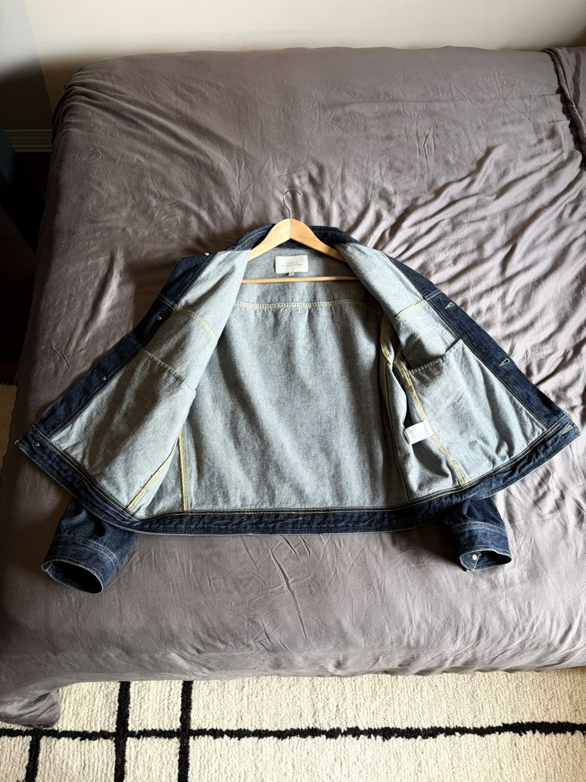 Studio Nicholson Studio Nicholson Raw Denim Petar Jacket Size US M / EU 48-50 / 2 - 6 Thumbnail