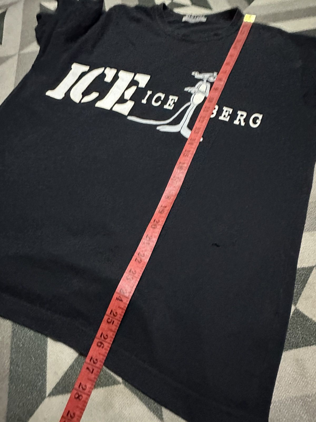 Iceberg Pink panthers history Iceberg black tee Size US L / EU 52-54 / 3 - 8 Thumbnail