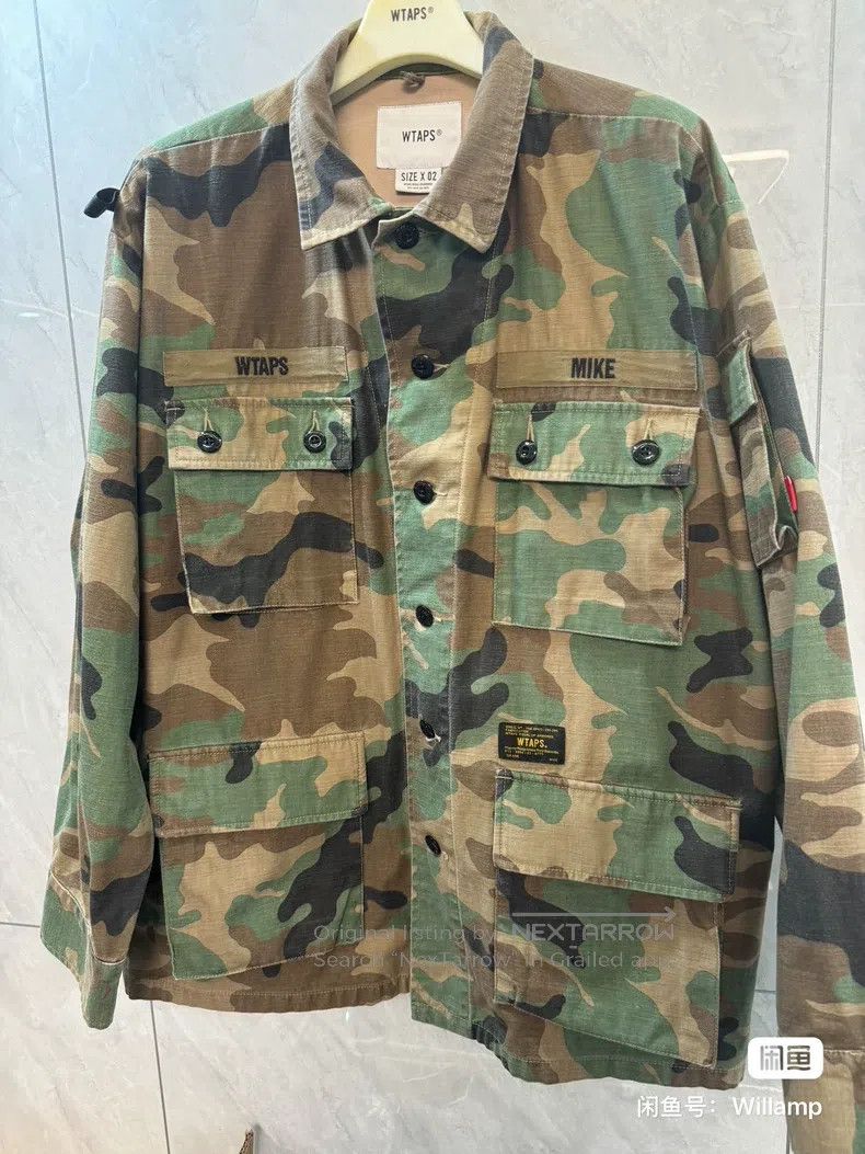 Wtaps Wtaps Camouflage four-pocket jacket Size US M / EU 48-50 / 2 - 1 Thumbnail