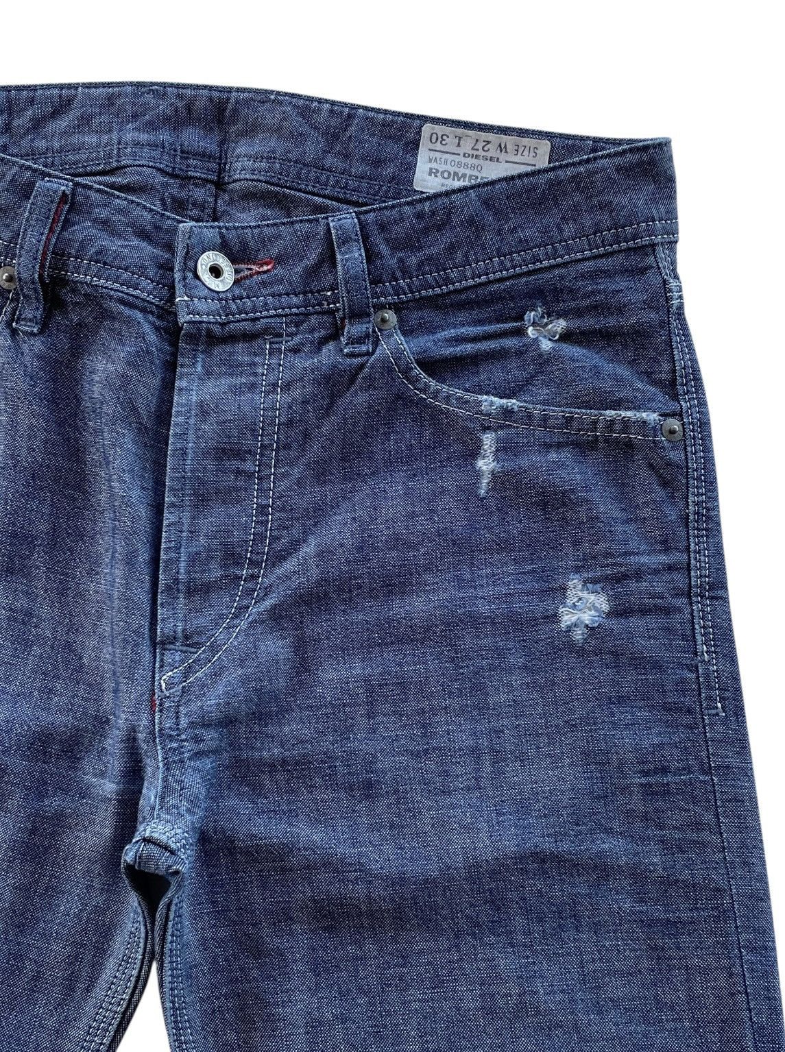 Diesel Diesel Rombee-XT Slim Carrot Jeans (P124) Size US 30 / EU 46 - 5 Thumbnail
