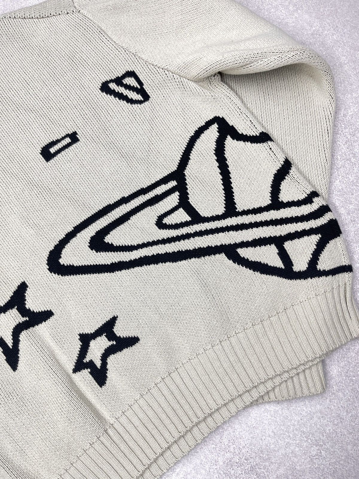 Broken Planet Broken Planet Knit Sweater Beige Organic Cotton Big Logo Size US S / EU 44-46 / 1 - 12 Thumbnail