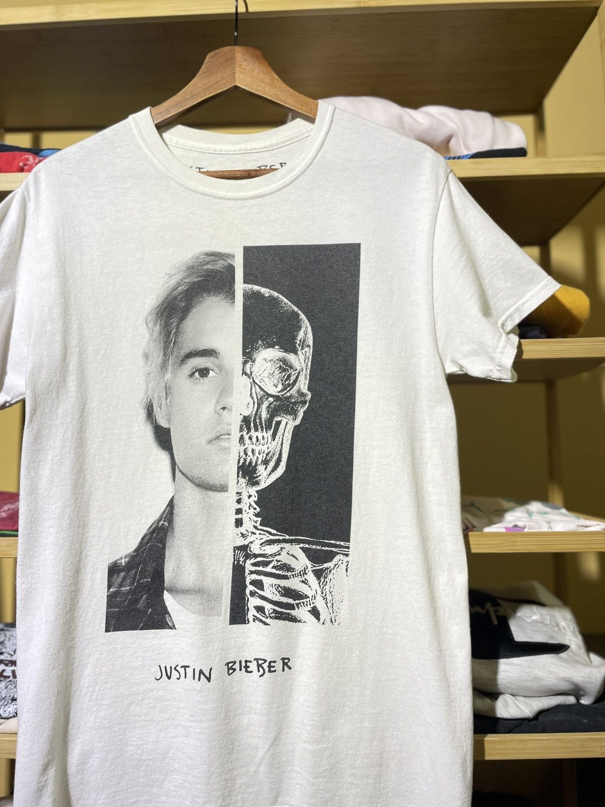 Justin Bieber Justin Bieber Purpose Tour Skull Design Size US S / EU 44-46 / 1 - 2 Thumbnail
