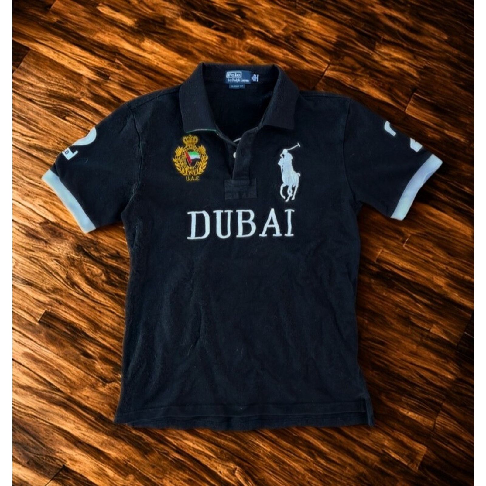 Polo Ralph Lauren Big Pony Dubai Rugby Shirt UAE Crest XL