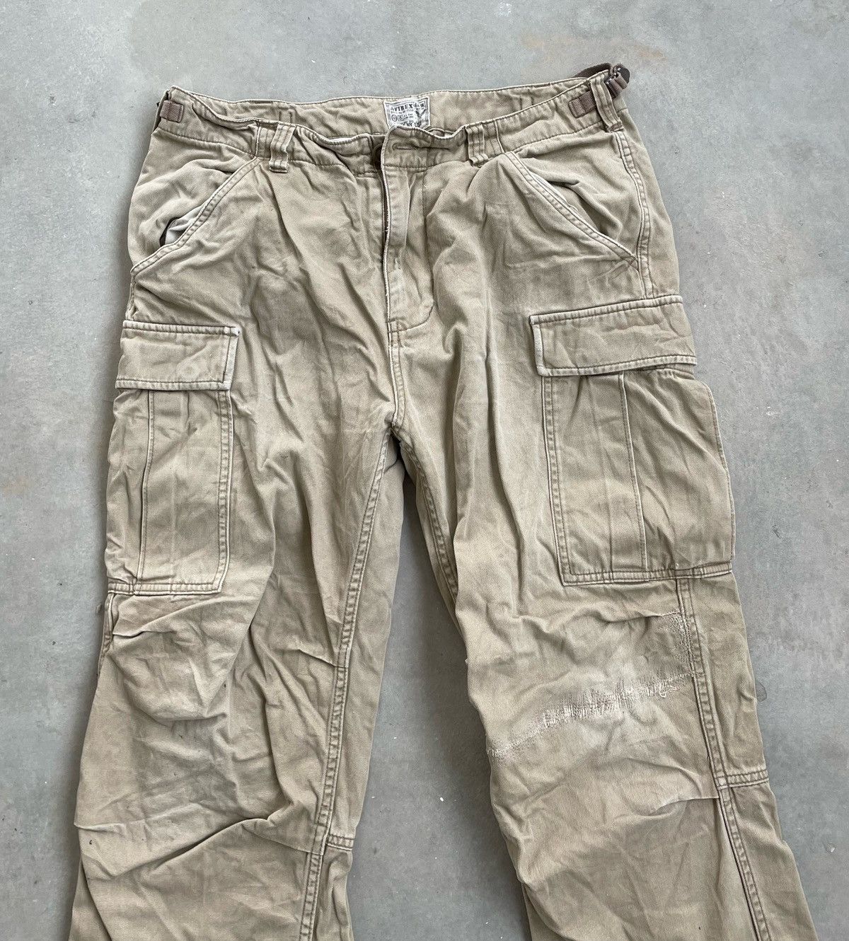 Avirex × Vintage AVIREX DISTRESSED CARGO PANT Size US 36 / EU 52 - 2 Thumbnail