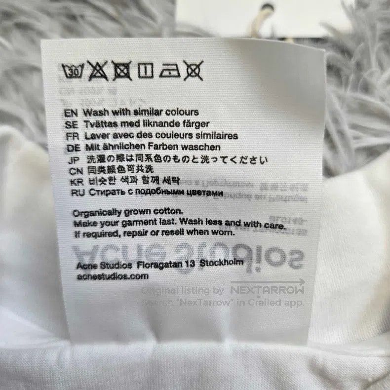 Acne Studios Acne Studios White Solid Color Underwear T-Shirt Size M / US 6-8 / IT 42-44 - 4 Thumbnail