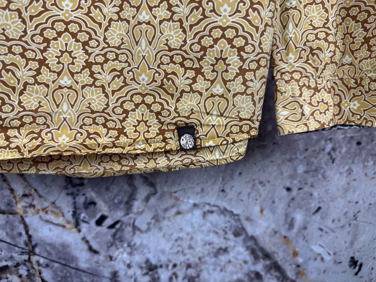 Pretty Green Pretty Green Paisley Half Zip Shirt Festival Mod Casual Size US S / EU 44-46 / 1 - 5 Thumbnail