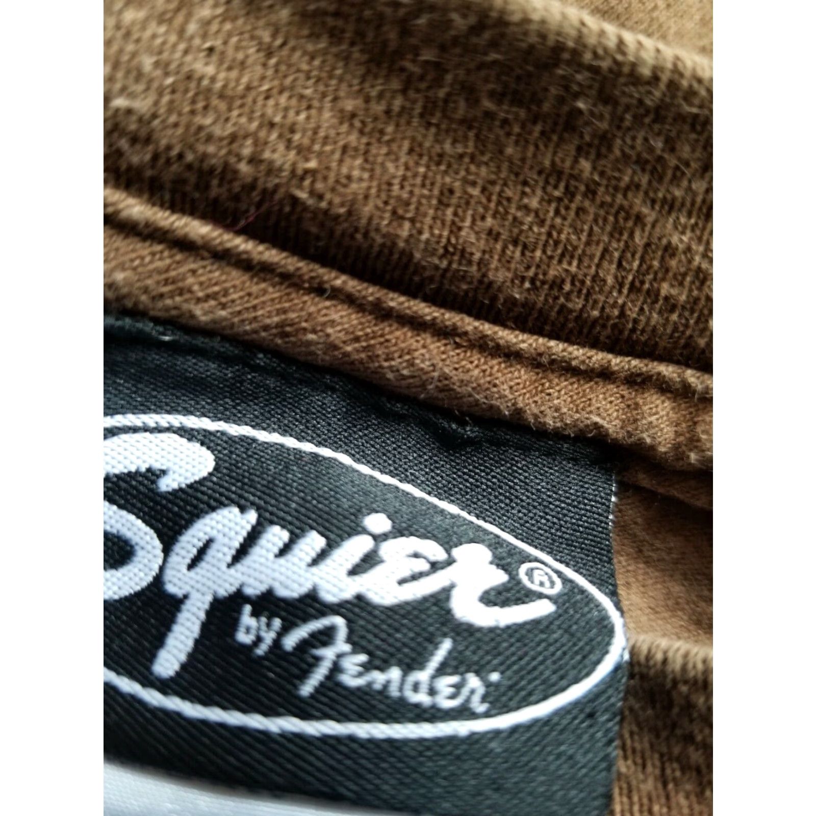 Fender VINTAGE Squier By Fender Guitar Graphic T-Shirt Mens Brown Medium Size US M / EU 48-50 / 2 - 4 Thumbnail