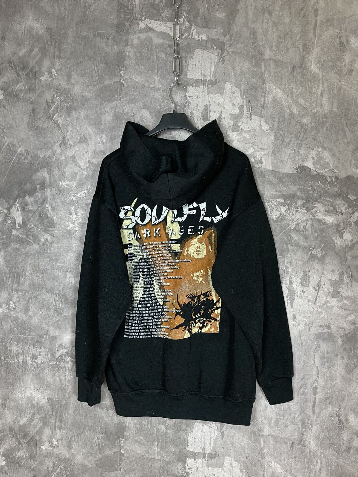Band Tees × Vintage Soulfly Vintage Band Hoodie Vintage Metal Band T Shirts Y2K Size US L / EU 52-54 / 3 - 2 Thumbnail